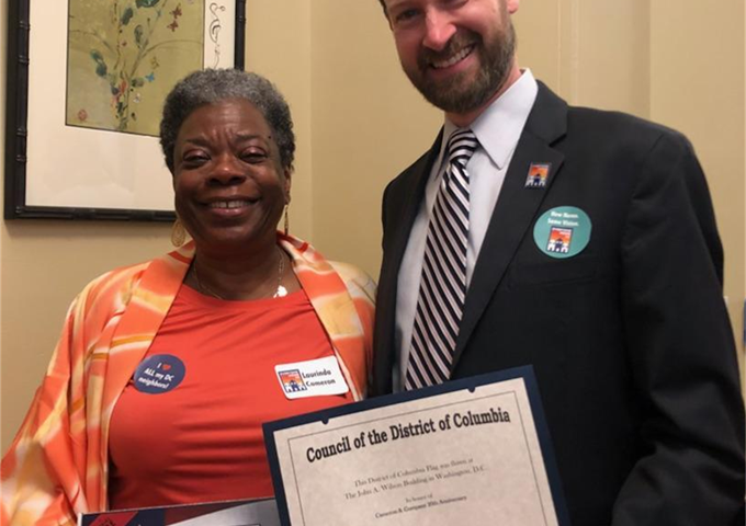 Award From DC City Council