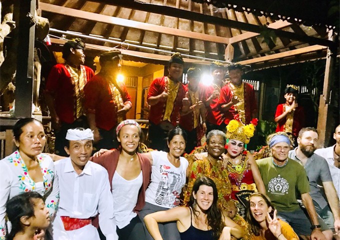 Laurinda at Bali Visit